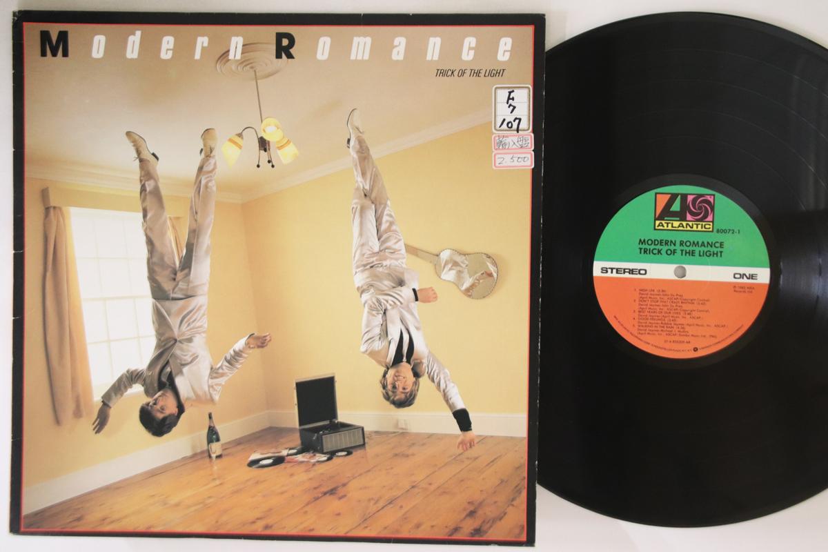 

LP Record MODERN ROMANCE - Trick Of The Light 80072 Atlantic 1983 US Rock Used