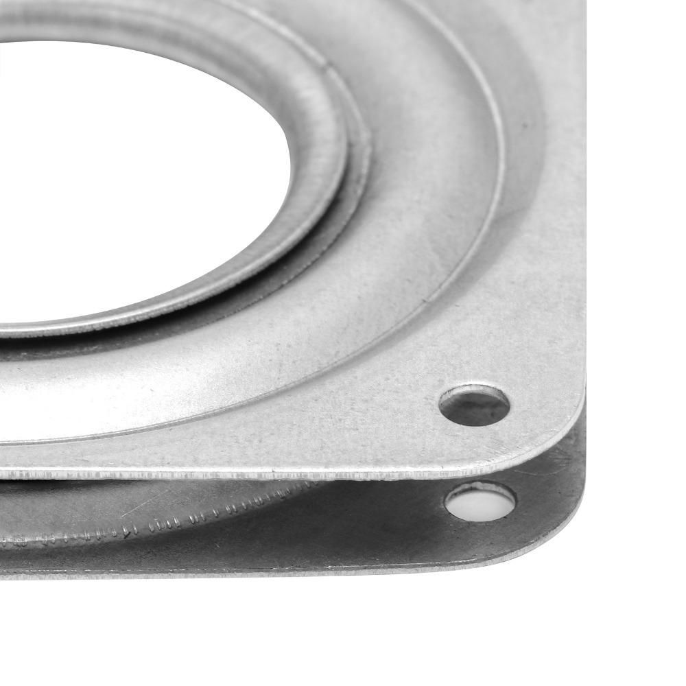 4pcs Square Turntable Replacement Part 360 Degree Rotation Rotating Bearing Plate Recliner Chair