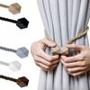 1pc Boho Style Magnetic Curtain Tiebacks - Easy Install, No Drilling Required, Stylish Curtains for Living Room