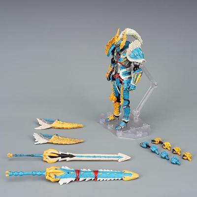 Gioco Monster Hunter Rathalos Cacciatore Maschio drago di fuoco re lupo fulmineo Figura d'Azione Articolata in PVC Modello da Collezione Giocattoli