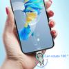 1M 2M Usb To Type C Fast Charging 180 Degree Rotation Cable Alloy Braided Data Cable For Xiaomi Samsung Huawei Phone Charger
