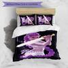 3pcs KPop Demon Hunters22 Cover Set - Personalized Name, HD Printed Bedding with 1 Cover and 2 Pillowcases - Perfect for Home Decor, Easy Care