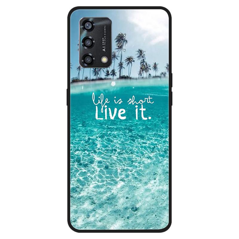 For Oppo A74 4G Case CHP2219 Funda Soft Silicone Phone Case For Oppo A74 5G OppoA74 A 74 Cover Coque Fundas Cartoon Bumper