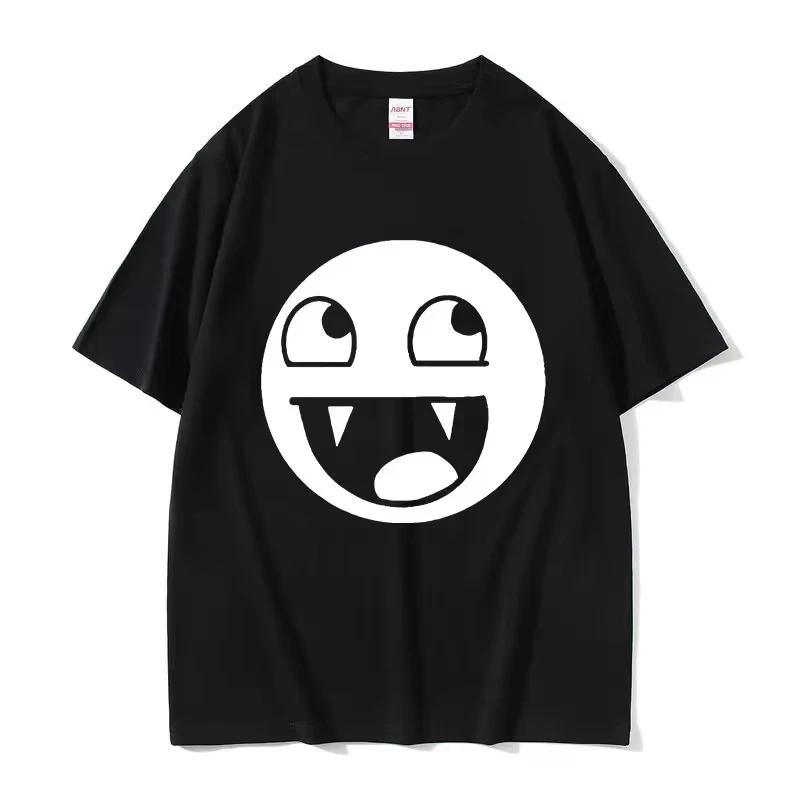

2026 Epic Face Domo Kun Funny Meme T Shirts Men Women Summer O-Neck Fashion High Quality T-Shirt Casual 100_Cotton Tshirt - M... S разноцветный