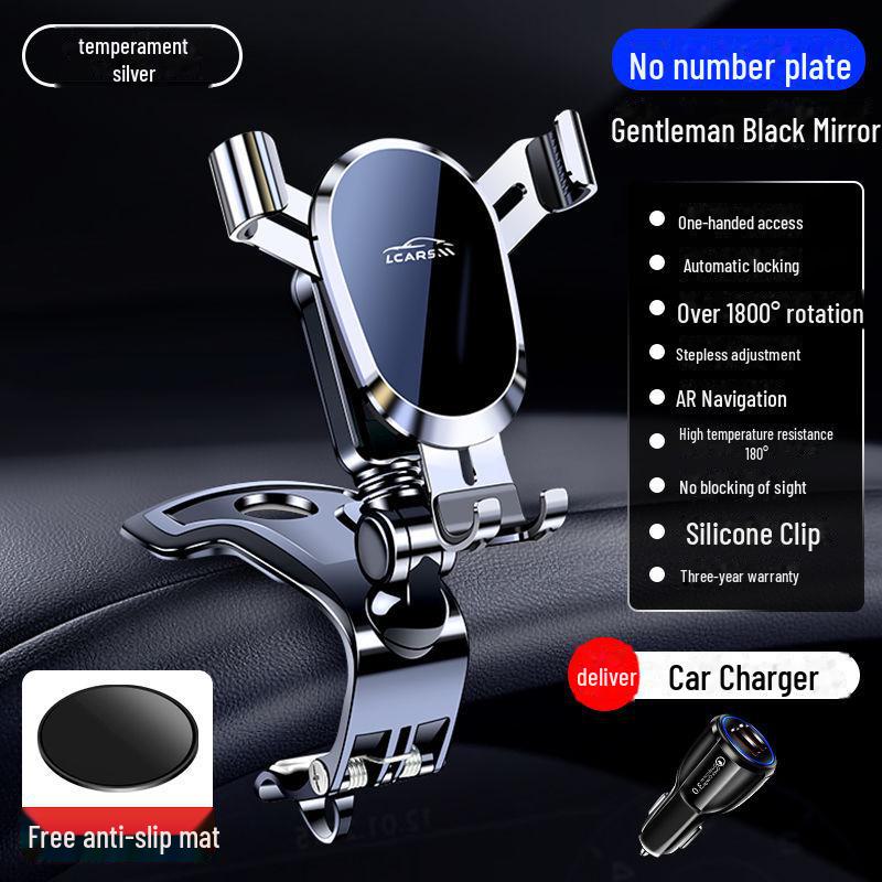 Universal 2025 Metal Car Phone Holder for Central Control Panel