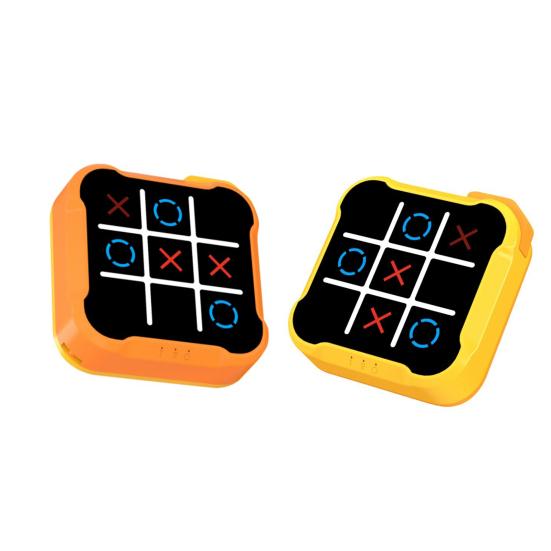 Consolă de jocuri educaționale XO, jucărie multifuncțională, puzzle, șah, joc de memorie, 3 în 1, interactiv electric