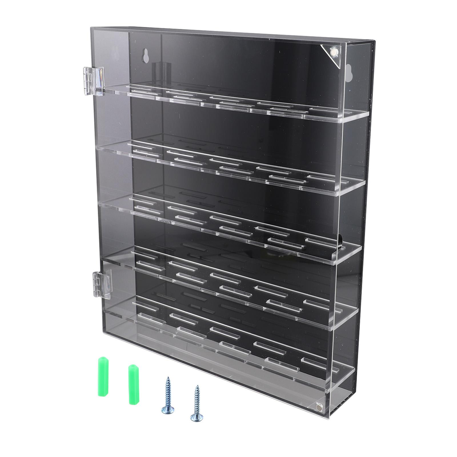 Acrylic Badge Storage Acrylic Coin Storage Box Dust Protection High-definition Transparency Multiple Hanging Options