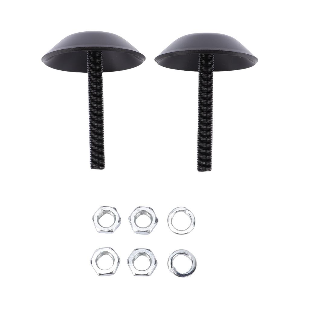 2 Stück 2208864 Gleitkufen Passend für Ranger UTV ATV Edelstahl Schneeschild Anti-Rutsch-Basis Ersatz für Schneeräumung