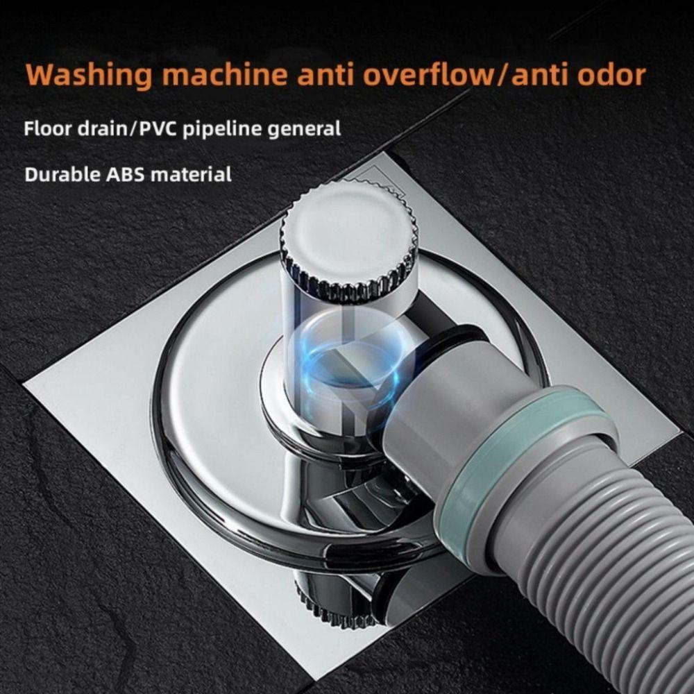 Insect-proof Sealing Ring Adapter Tee Joint Sewer Connector Floor Drain Joint Washing Machine