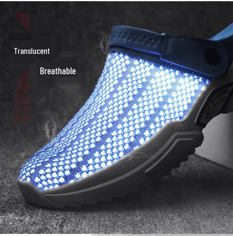 Scarpe Sportive Casual Estive da Uomo Antiscivolo Traspiranti Svuotate Leggere Morbide da Spiaggia