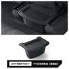 For Tesla Model Y Juniper 2025-2026 Rear Center Console Floor Storage Box TPE Backseat Organizer Tray Interior Accessories