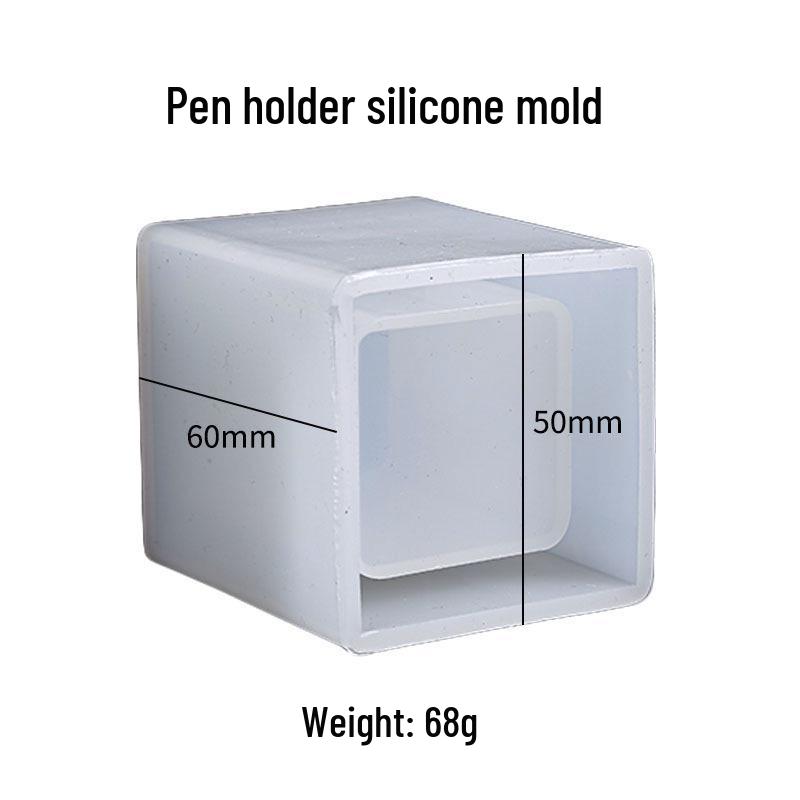 DIY Silicone Mold for Pen Holder, Diffuser Stone, Ornament Stand, and Mirror
