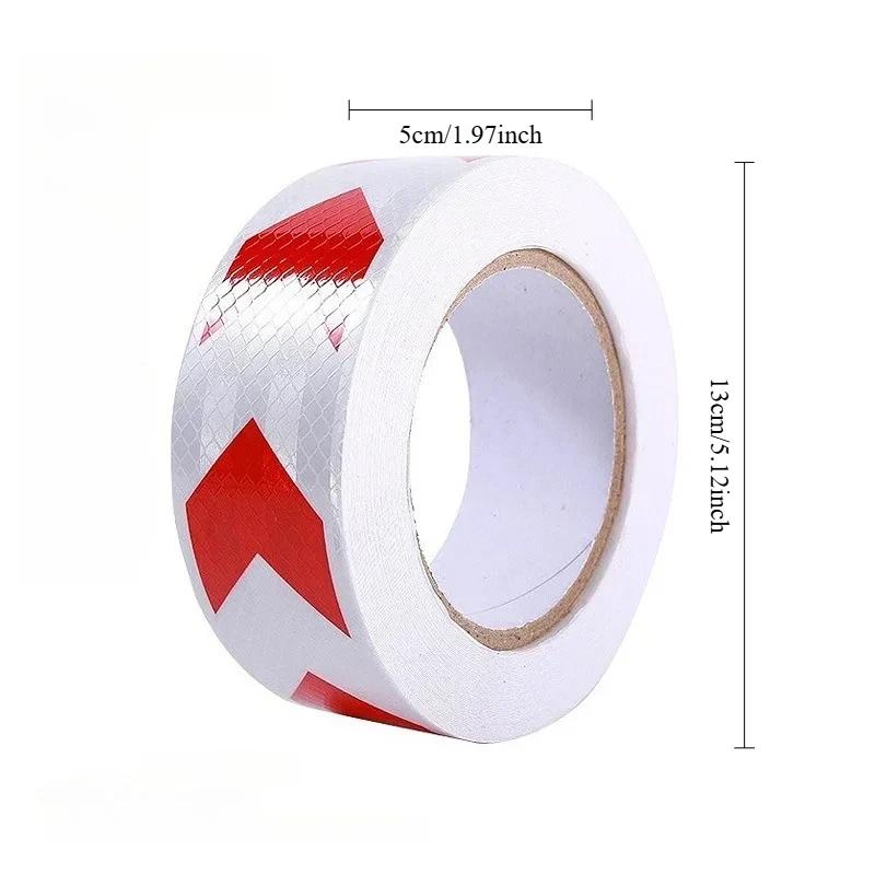 Светоотражающая пленка Наклейки на машину Светоотражающая лента Предупреждающие светоотражающие наклейки Светоотражающие ленты Дорожные безопасные знаки Наклейки Светоотражающие