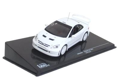 Ixo Model Peugeot 307 WRC Rally Spec with 2 Wheel MDCS030 Sets, White, 1/43 Scale,