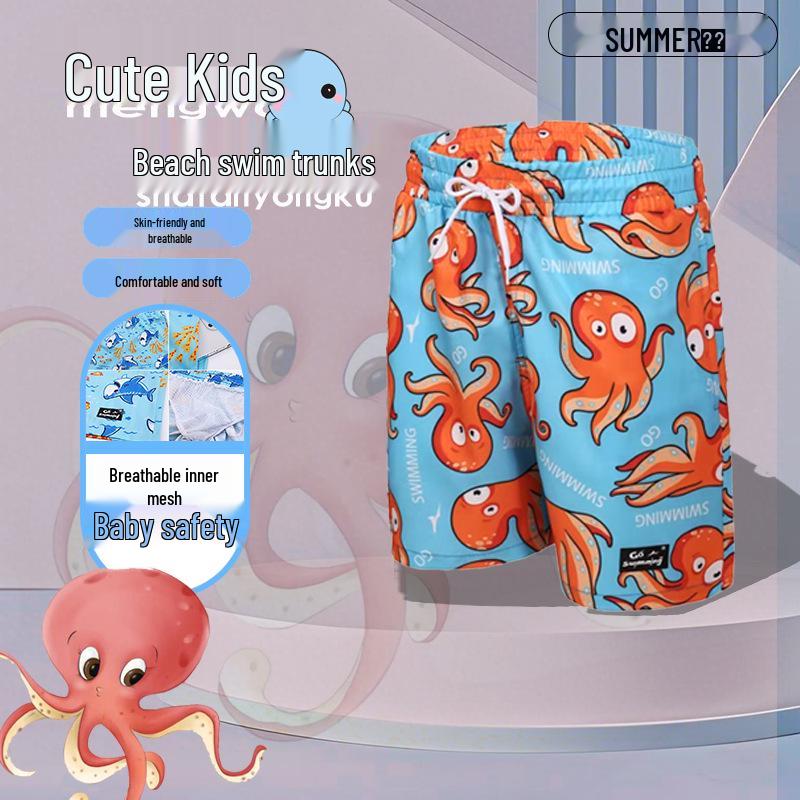 

Sureda Kids Quick-Dry Swim Trunks: Water-Friendly, Loose Fit, Mesh Lined, Unisex for Boys & Girls. Perfect for Beach & Water Parks. 12A [60-70 lbs]