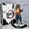 Anime Demon Slayer Figure Kamado Tanjirou Nezuko Action Figure PVC Model Toys Zenitsu Figurine Inosuke Kimetsu Yaiba Figura Gift