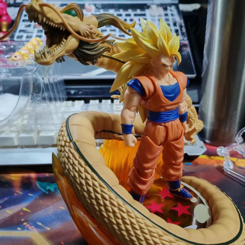 6 Inch Movable Joint Action Figure Classic Goku Kit In Stock Demoniacal Fit Dragon Fist Burst Anime Collectible Gift For Fans