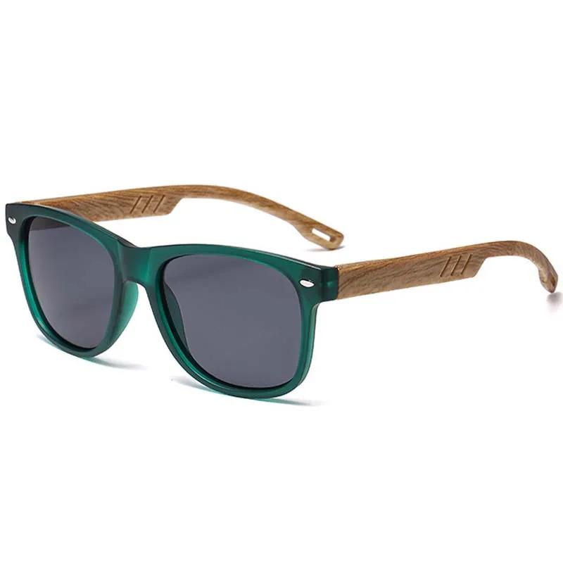 Men Women Wooden Spring Leg Sunglasses Fashion Retro UV400 Protection Sun Glasses Outdoor Driving Sports Eyewear Shades