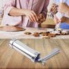 Home Baking Tool Biscuit Extruder Aluminum Alloy Construction Long-lasting Kitchen Tool For Baking For Cookies