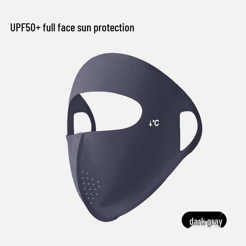 Ice Silk Women's Sunscreen Mask: UV Protection, Breathable, Stylish Design, Protects Eye Corners, 2024 Edition