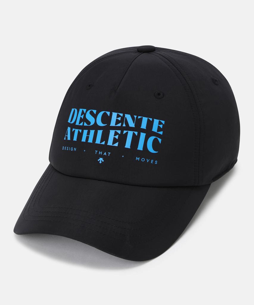 DESCENTE Nylon Ball Cap Black Sr323Ucp76