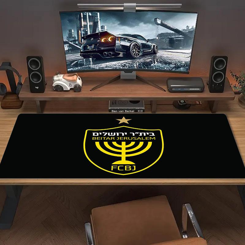Beitar Jerusalem Print  Cushion Non-slip Laptop Tablet Big Mousepad XXL Mat Mini PC Playmat With Lock Edge