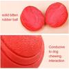 Ard Rubber Balls for Dogs,Dog's Solid Rubber Bouncy Ball Bite Resistant and Indestructible Dog Training Ball,Dog Balls for Aggressive Chewers