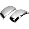 Triple Chrome Mirror Cover Trims For 2005 2006 2007 2008 2009 2010 Nissan Versa Tiida Latio