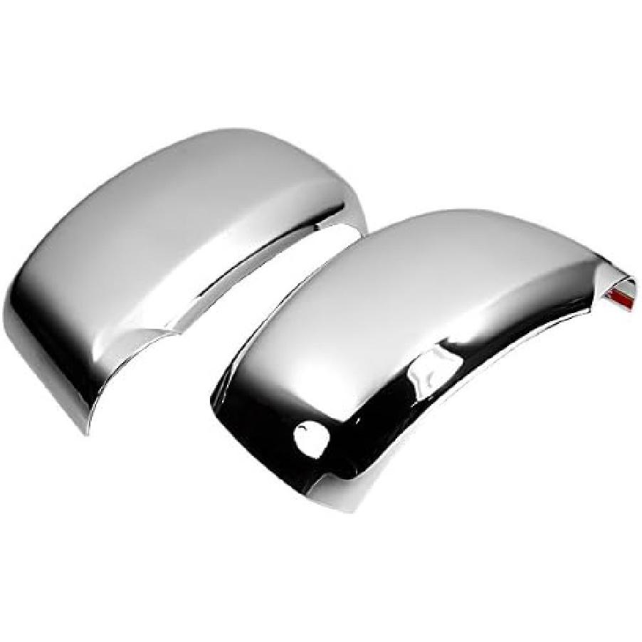Triple Chrome Mirror Cover Trims For 2005 2006 2007 2008 2009 2010 Nissan Versa Tiida Latio