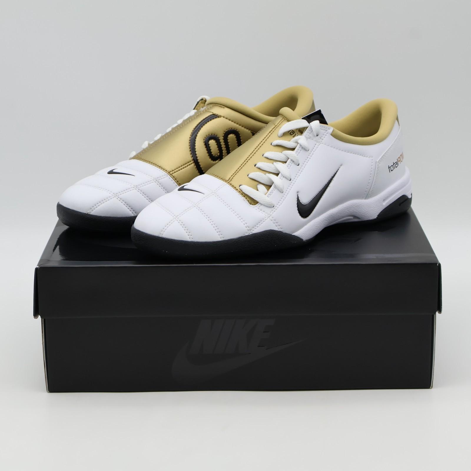 HJ9351-101 Nike Total 90 3 SP White Black Metallic Gold (Men s) 7.5