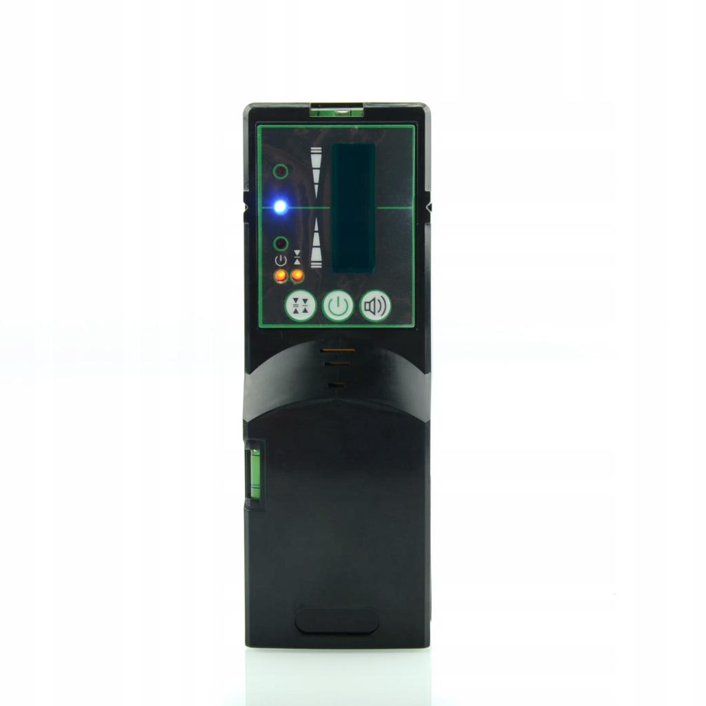 Rosfix Detektor Wiązki Odbiornik do Poziomicy Laserowej – Zakres Pracy 1–50 m Poziomo | Precyzja +/- 1.5 mm | Wbudowana Libella