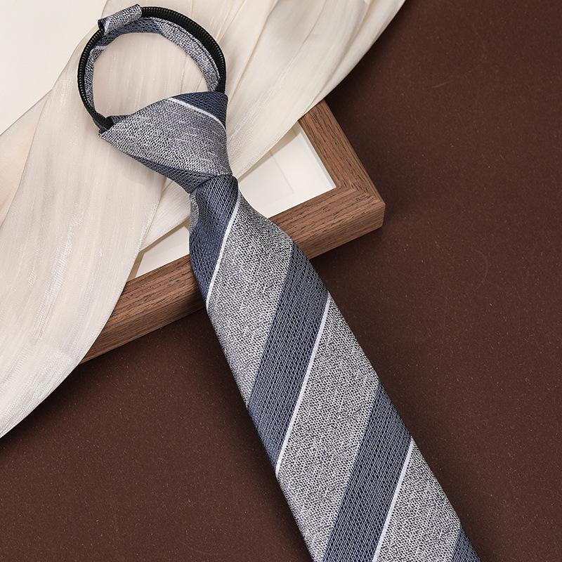 Кофе Мужской 8см Молния Профессиональный Полоска Корейская Версия Тренд Платье Универсальный Галстук Банковское Дело Бизнес