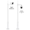 Zhi Zhou C Outdoor Stainless Steel Camera Pole Bracket CN Plug (adapter Included)