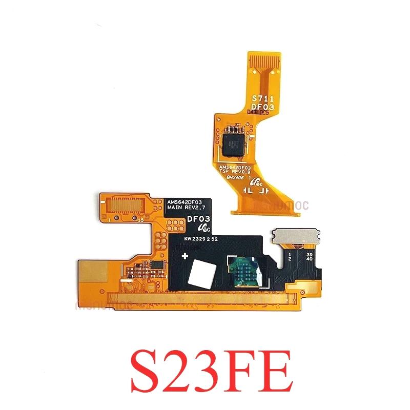 5 pezzi Schermo LCD Touch Screen Cavo Flessibile Immagine Flessibile Per Samsung Galaxy S23FE S24FE S24 FE LCD Flessibile Collegamento Riparazione Telefono