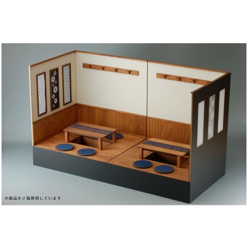 Kobaani Model Studio 1/12 Japanese Building Series: Modern Japanese Izakaya with Sunken Table Assembly Kit WZ-021