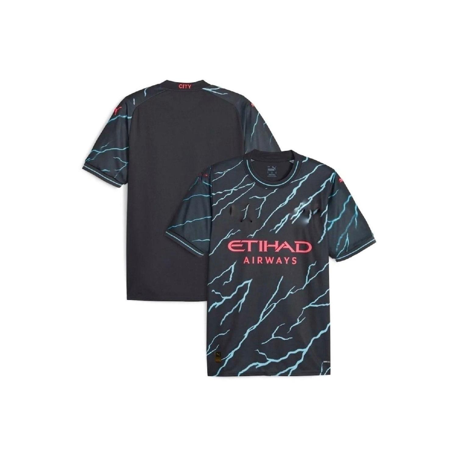 

City 2023/24 New Season Anonymous Away Shirt 2XL чёрный