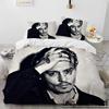 Juego de Ropa de Cama Edredón Serie Johnny Depp Impresión 3D, Juego de Cama Funda Nórdica Funda de Edredón Funda de Almohada, Juego de Cama Tamaño King Queen Niños