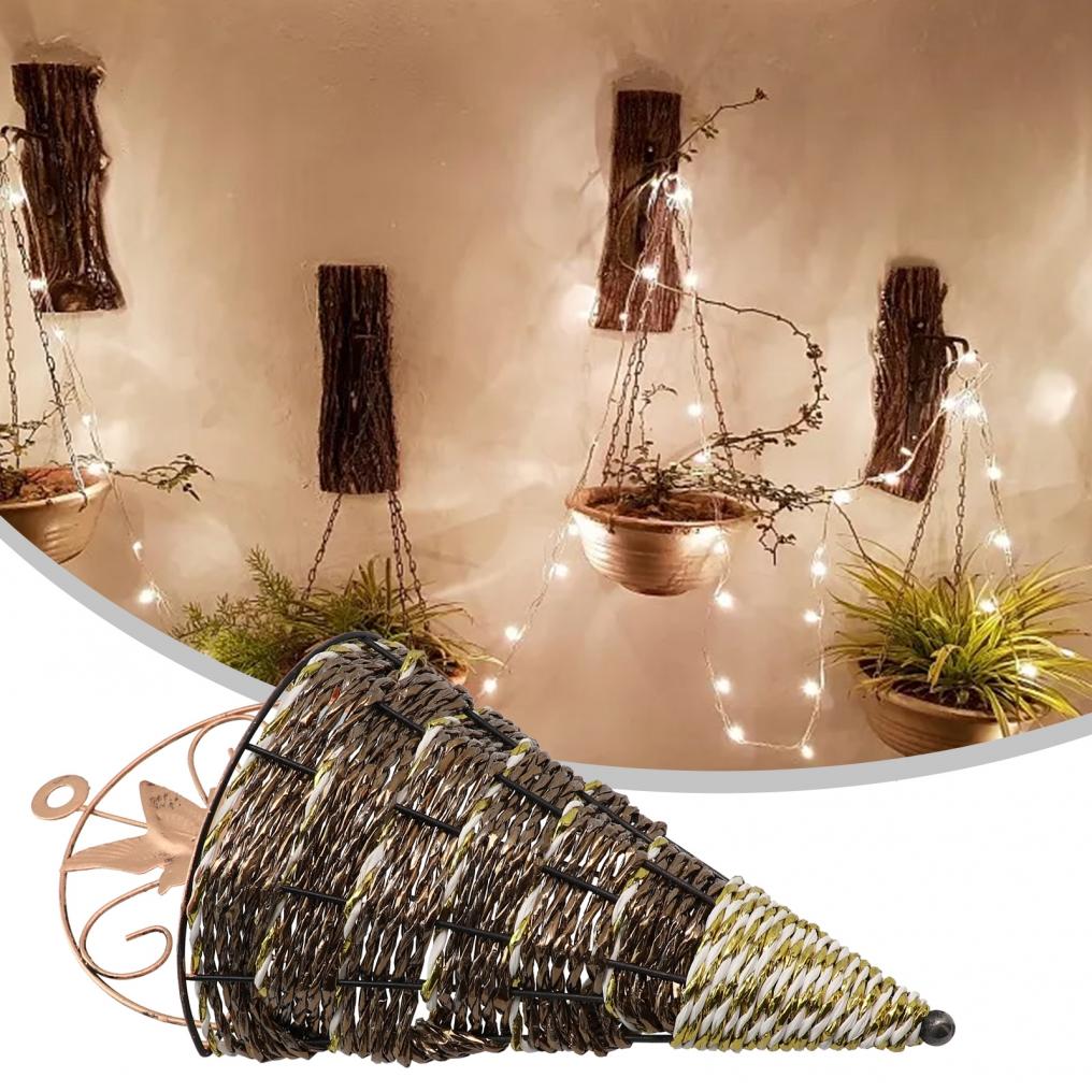 1pc Flower Basket Hanging Basket Accessories Recycled Plastic