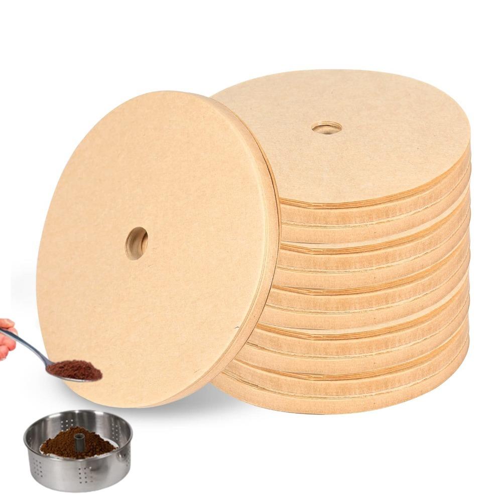 

400 шт. 3,75 дюйма Одноразовые фильтры для кофе Диски Фильтры в стиле перколятора Офисные принадлежности