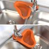 1PC Küche Spüle Abflusskorb Organizer Wasserhahn Halter Sieb Lebensmittel Müll Siebe Ablassen Regal Organisation Zubehör