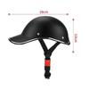 Universal Bicycle Baseball Cap Helmets Electric Cycling Safety Helmet with Adjustable Strap for Adults Bicycle Accessories