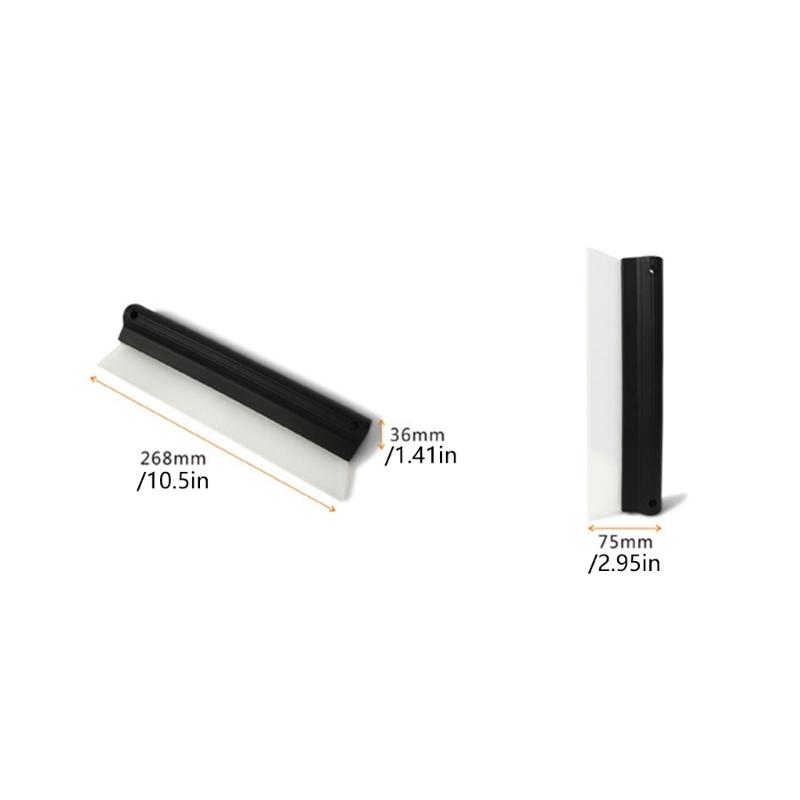 Auto Window Scraper Squeegee Featuring High Elasticity Silicone Blade Suitable For Quick Water Dust Removal On Vehicles