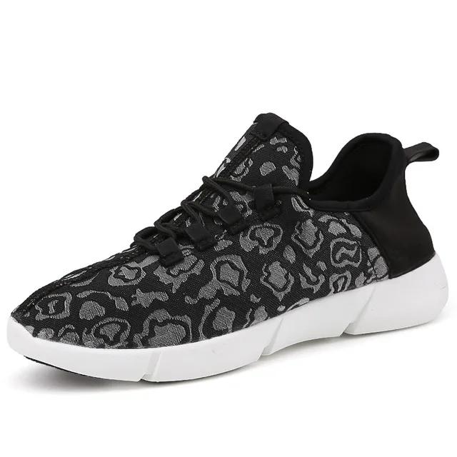 Spring Boy Luminous Glowing Sneakers Men Women Girl Kids LED Light Shoes Children Flashing Adults USB Recharge Fiber Optic Shoes
