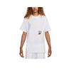 Fashion Simple Pure White Short Sleeve T-Shirt for Men