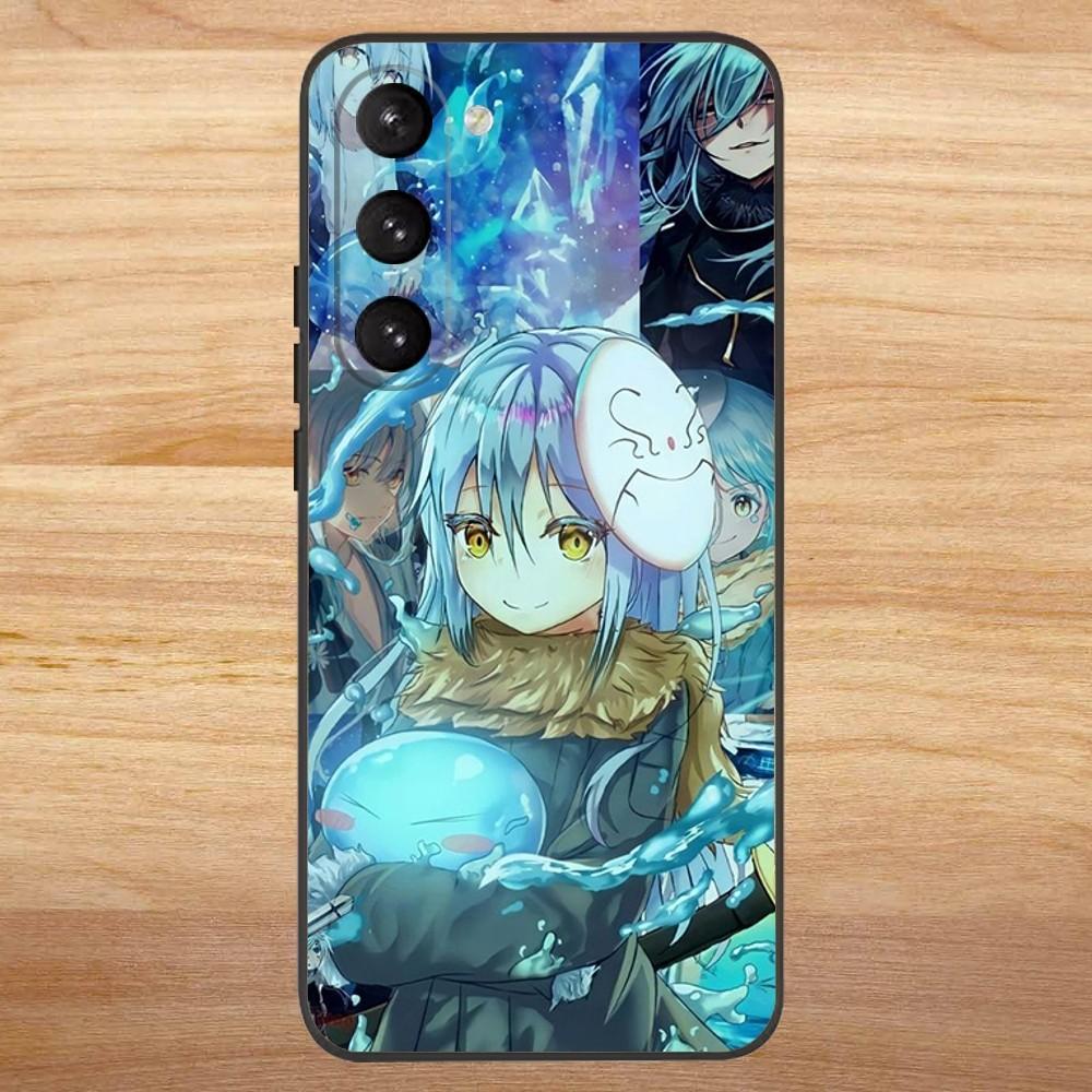 Ainime R-Rimuru T-Tempest Phone Case for SamsungS24,S23,S22,S21,S20 Ultra Pro S10,S30Plus,20 Ultra Black Cover