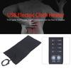 Electric Cloth Heater Pad USB 4 Shift Adjustable Timing Foldable Carbon Fiber Washable DC5V
