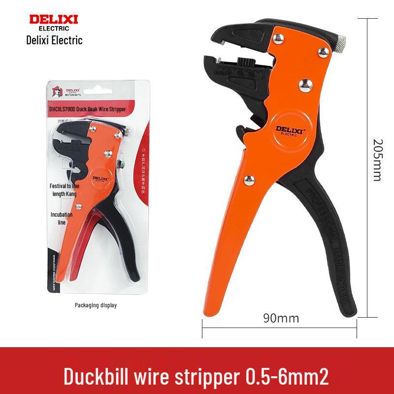 Delixi Multifunctional Electrician s Wire Stripping and Cutting Pliers