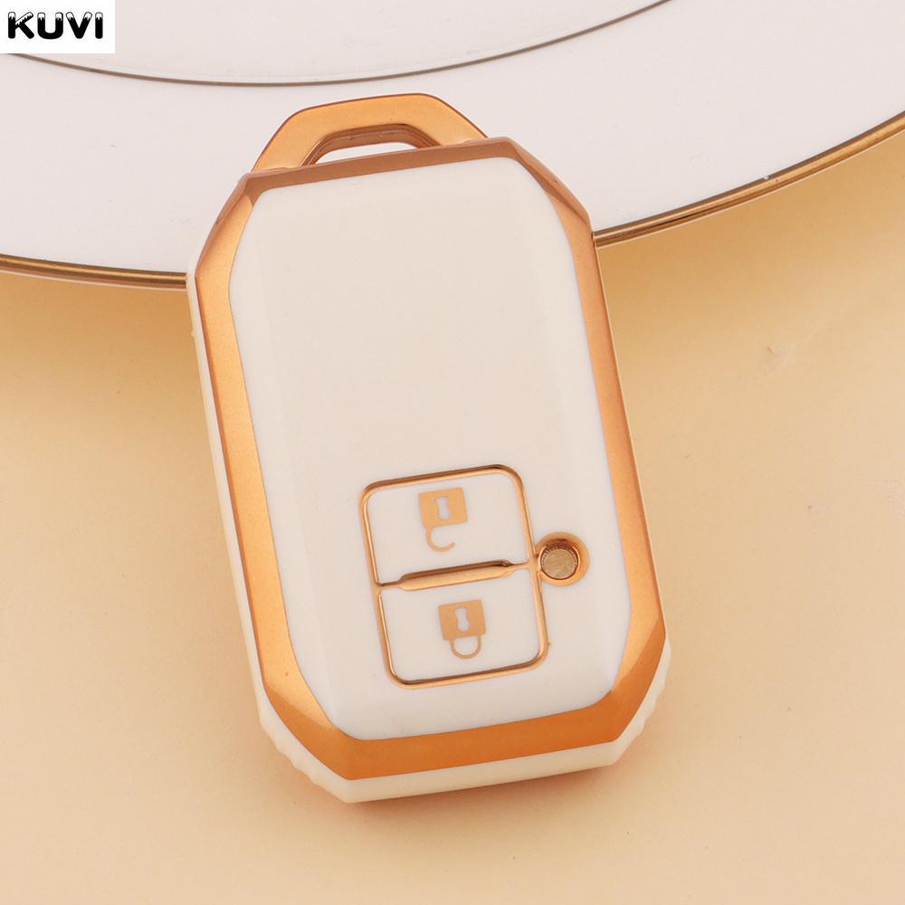 

New Tpu Car Remote Key Case Cover Shell Fob For Suzuki Ertiga Swift Wagon R Japanese Monopoly Type 3C Keychain Protector