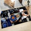 Eminem'S Musical Journey Carpet Rug Soft Washable Anti Slip Home Living Room Sofa Mats Personalized Christmas Rug
