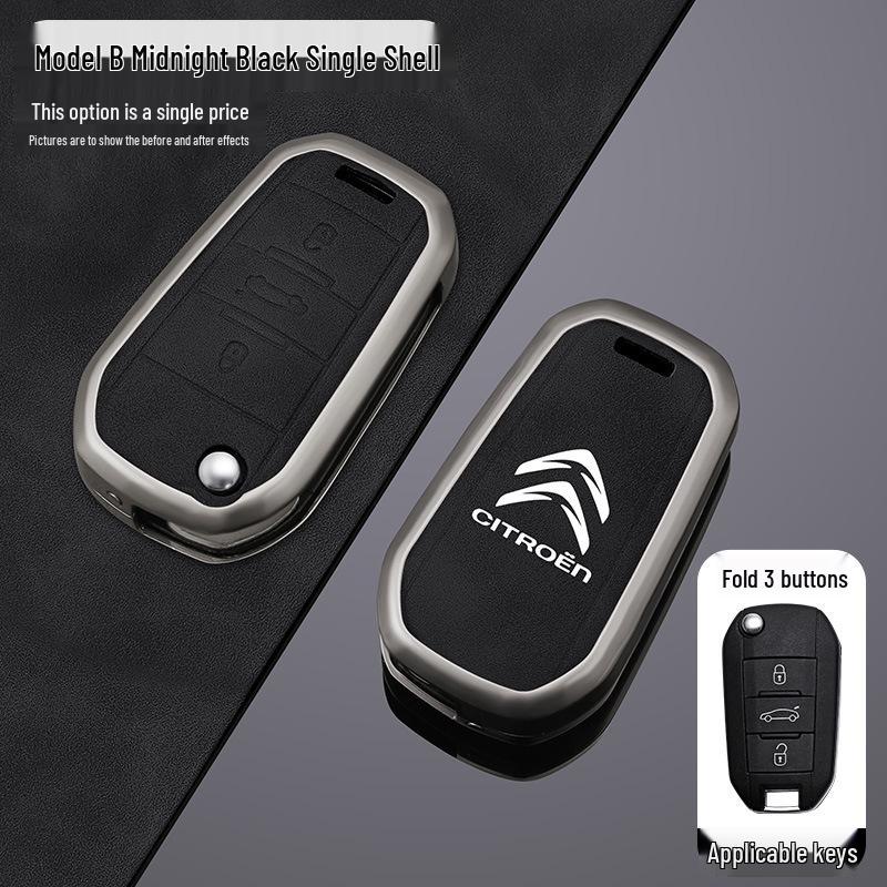 Citroen Key Case for C5X, Versailles, C4L, Sega, Elysee, C6, Tianyi, C5, and C3XR